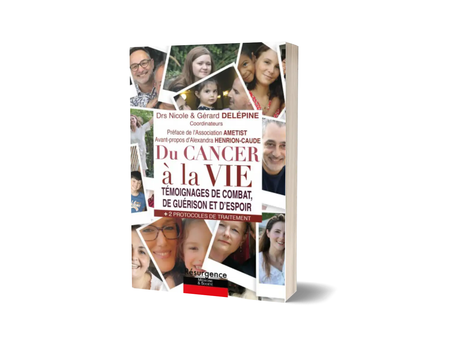 Livre "Du cancer à la VIE"