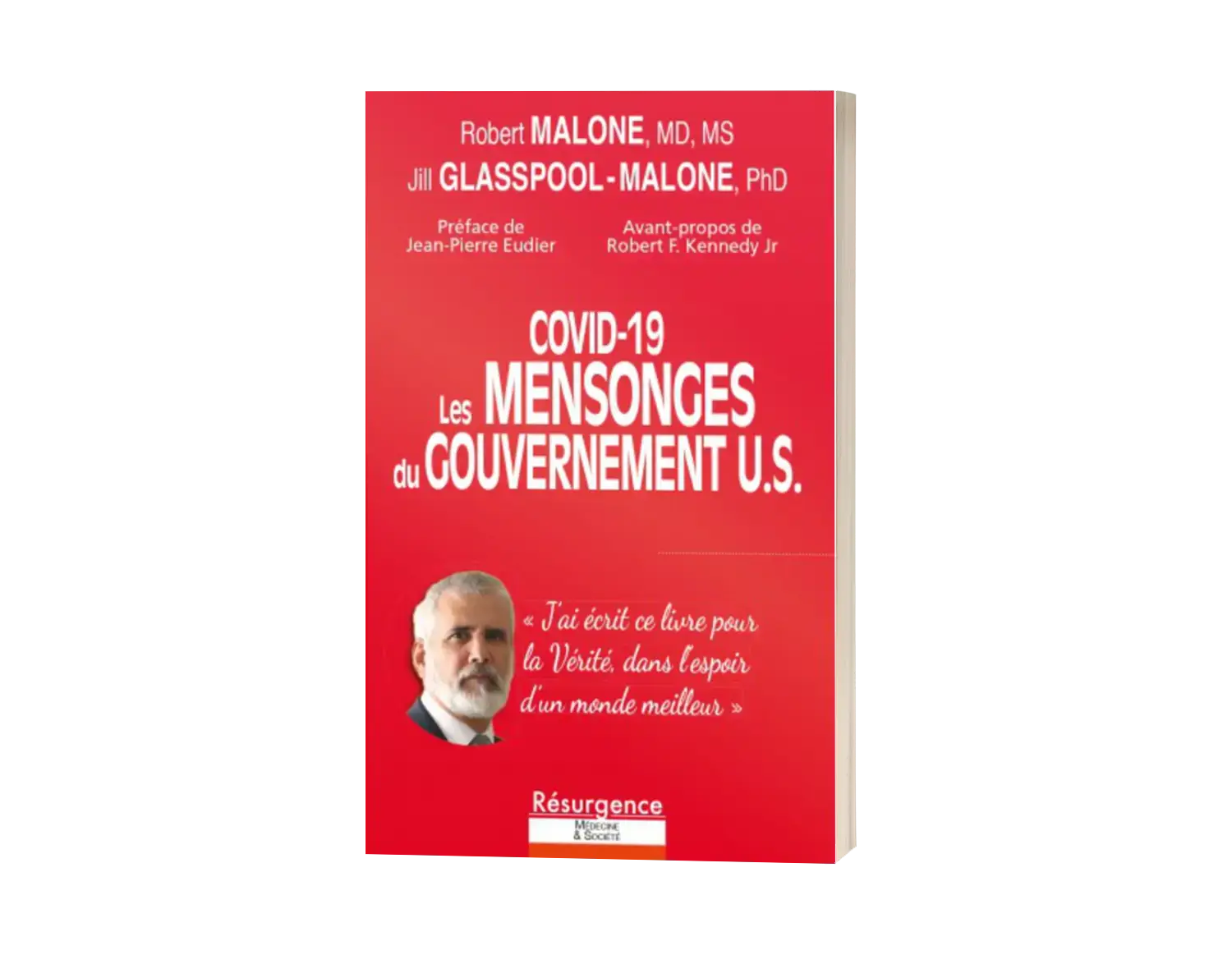 Livre "Covid-19-Les mensonges du gouvernement US"