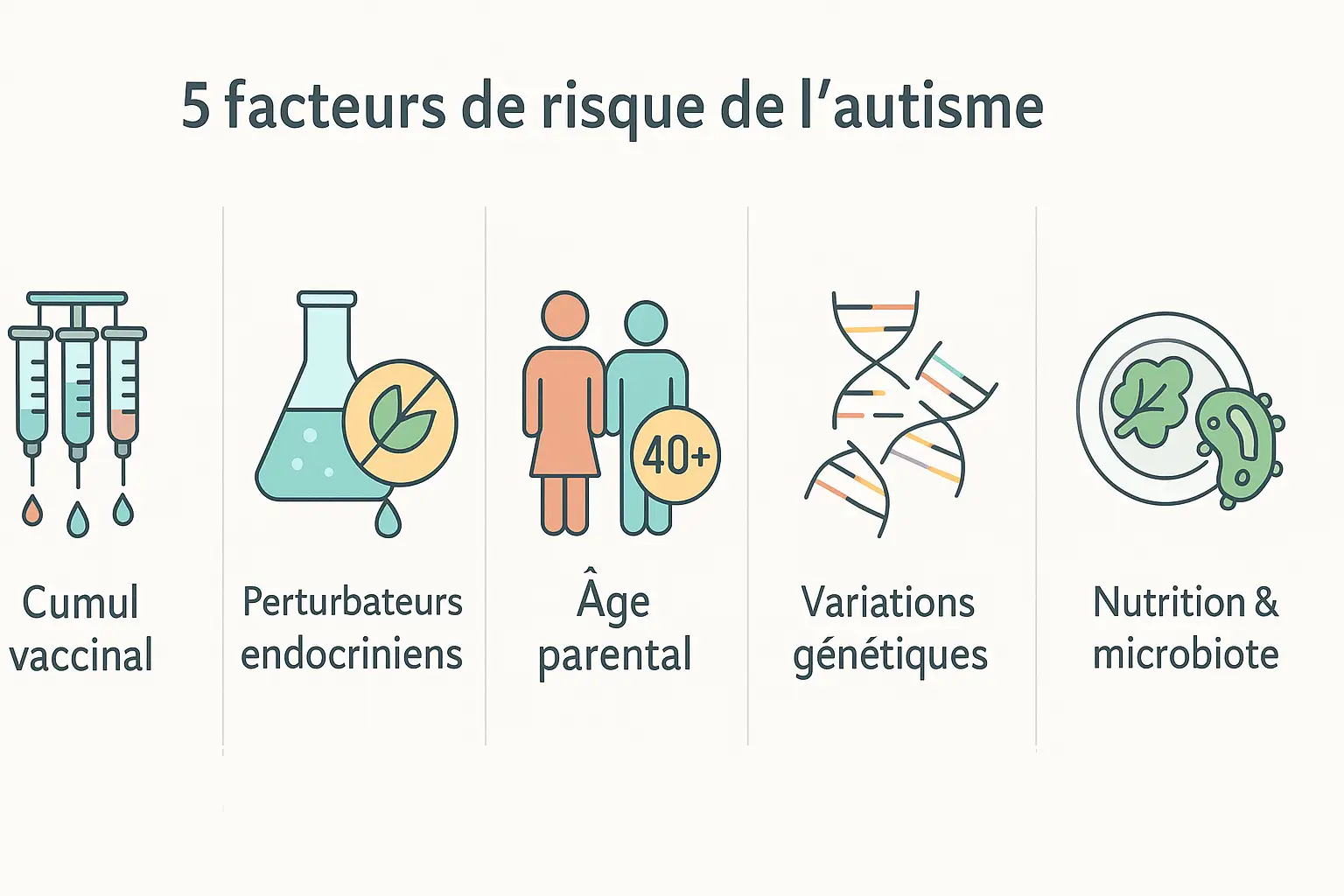 5 Facteurs de risque de l’autisme