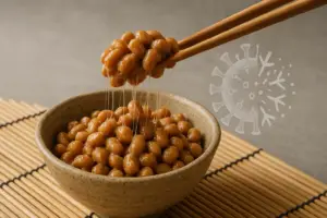 Natto et covid: un aliment qui inhibe le covid