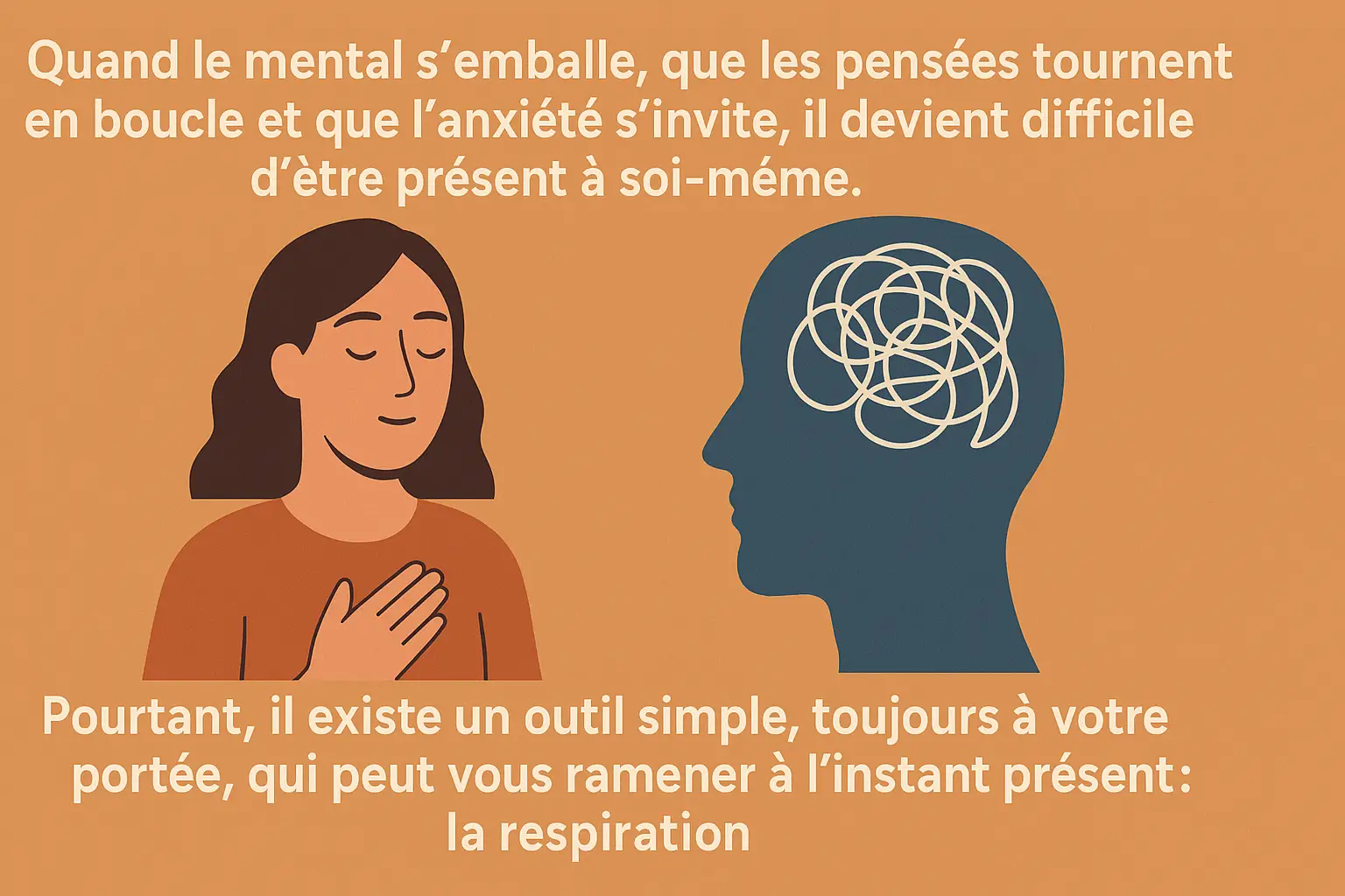 Techniques de respiration pour calmer le mental
