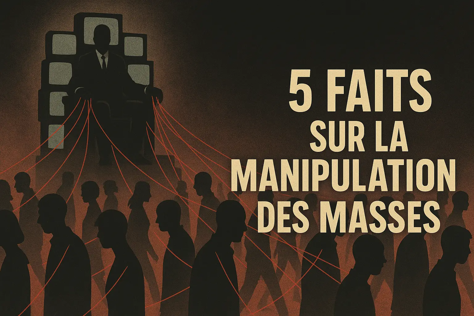 5 Faits à propos de la manipulation des masses