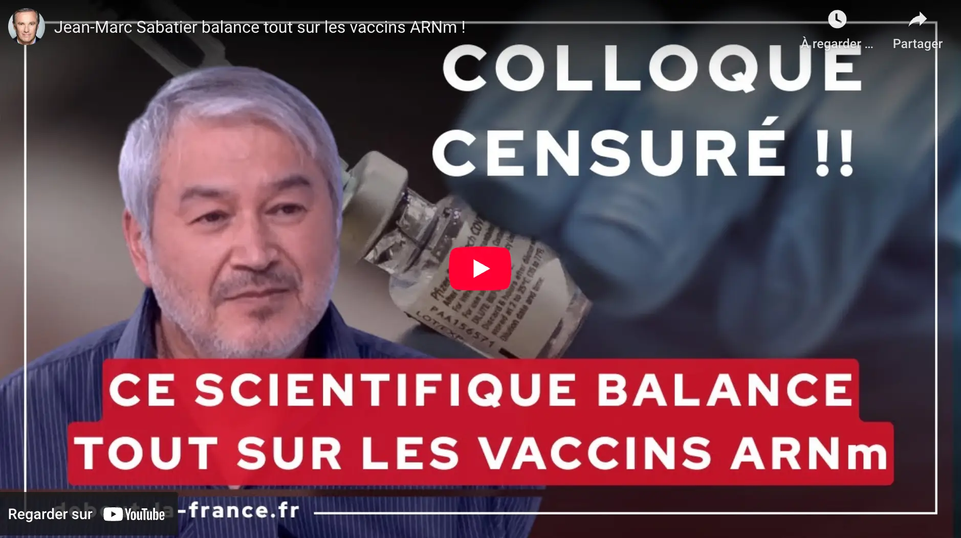 dangers des vaccins à ARN messager