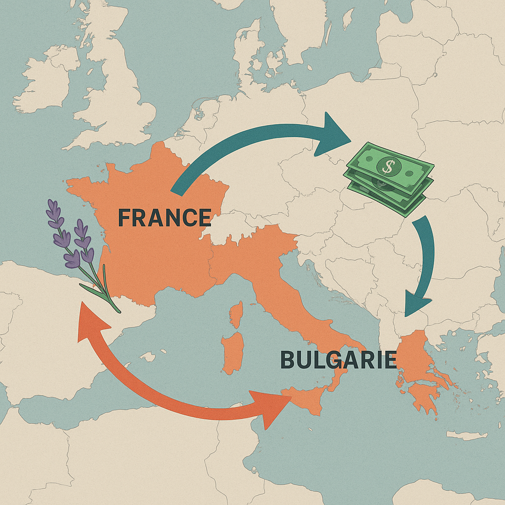Lavande bulgare vs lavande française