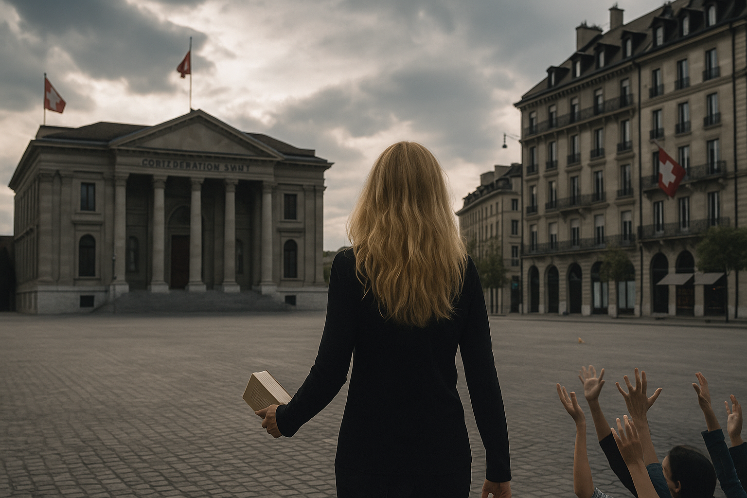 Lanceuse d'alerte suisse Chloé Frammery