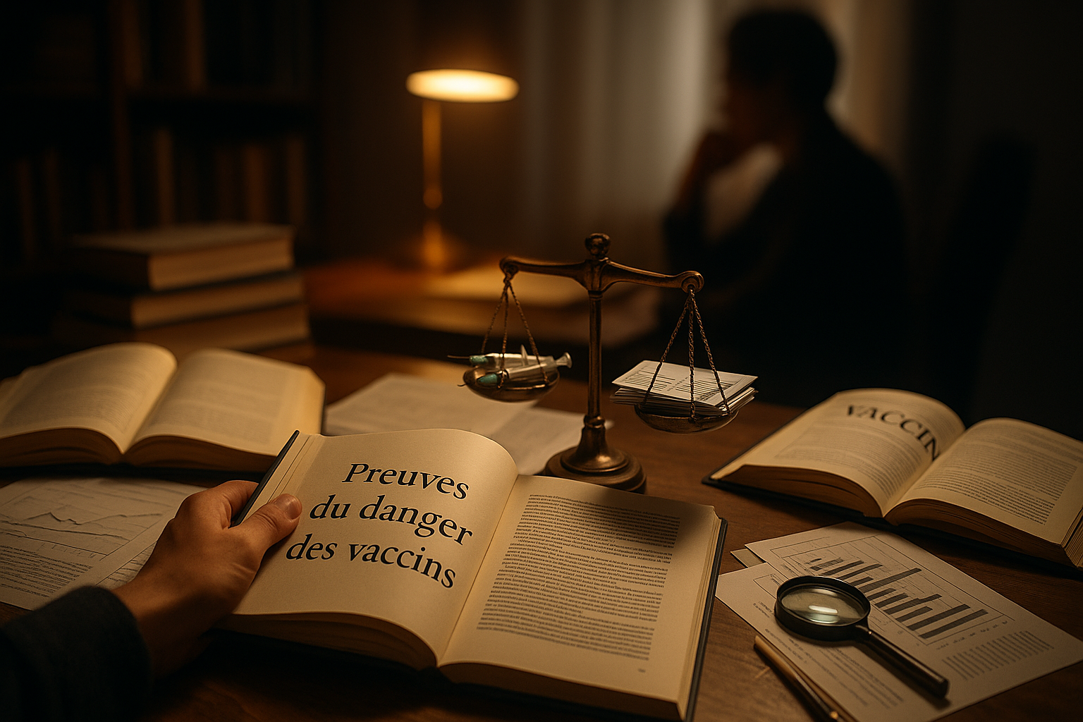 Toutes les preuves du danger des vaccins sont accessibles parmi ces livres