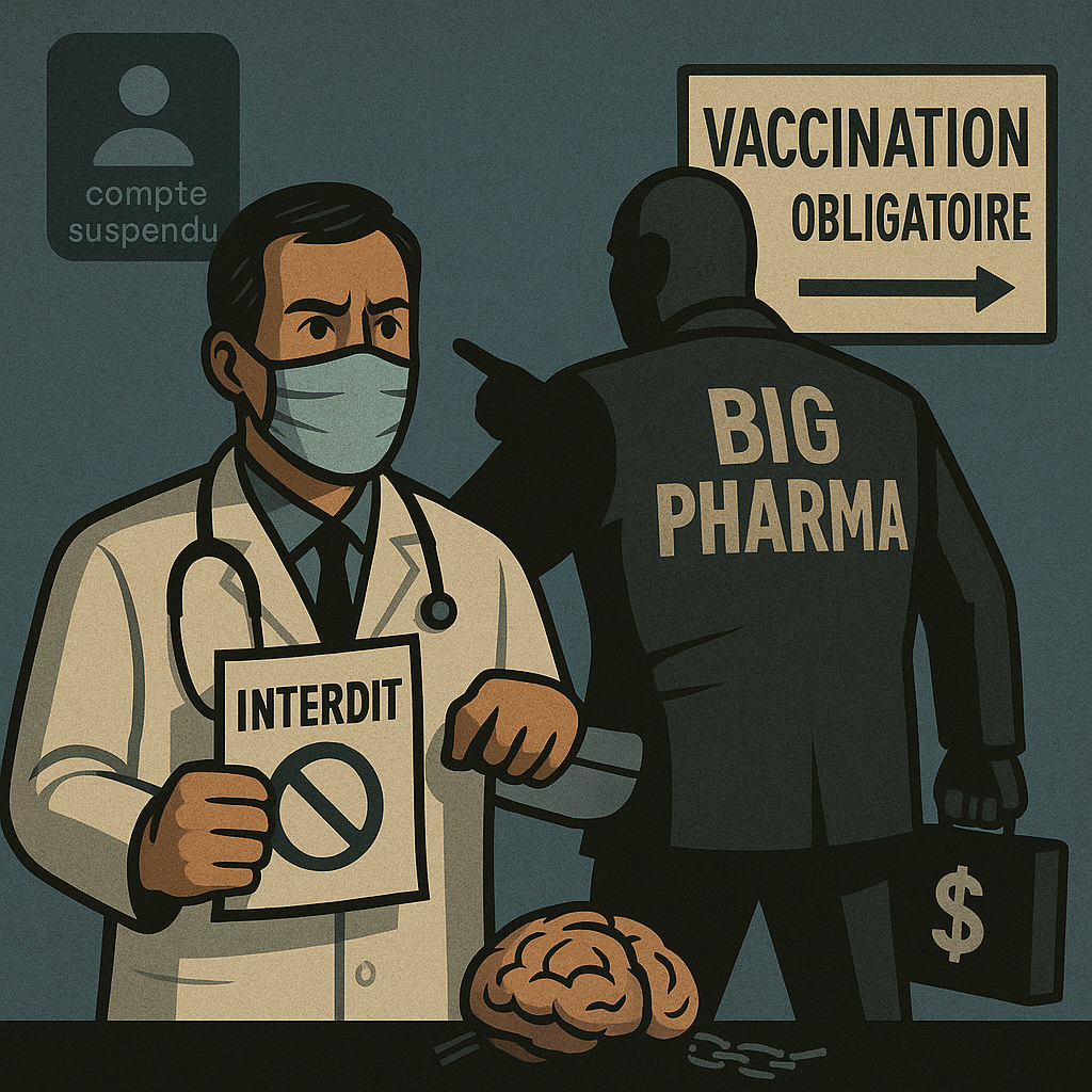 Censure pour cacher et étouffer les preuves des dangers des vaccins