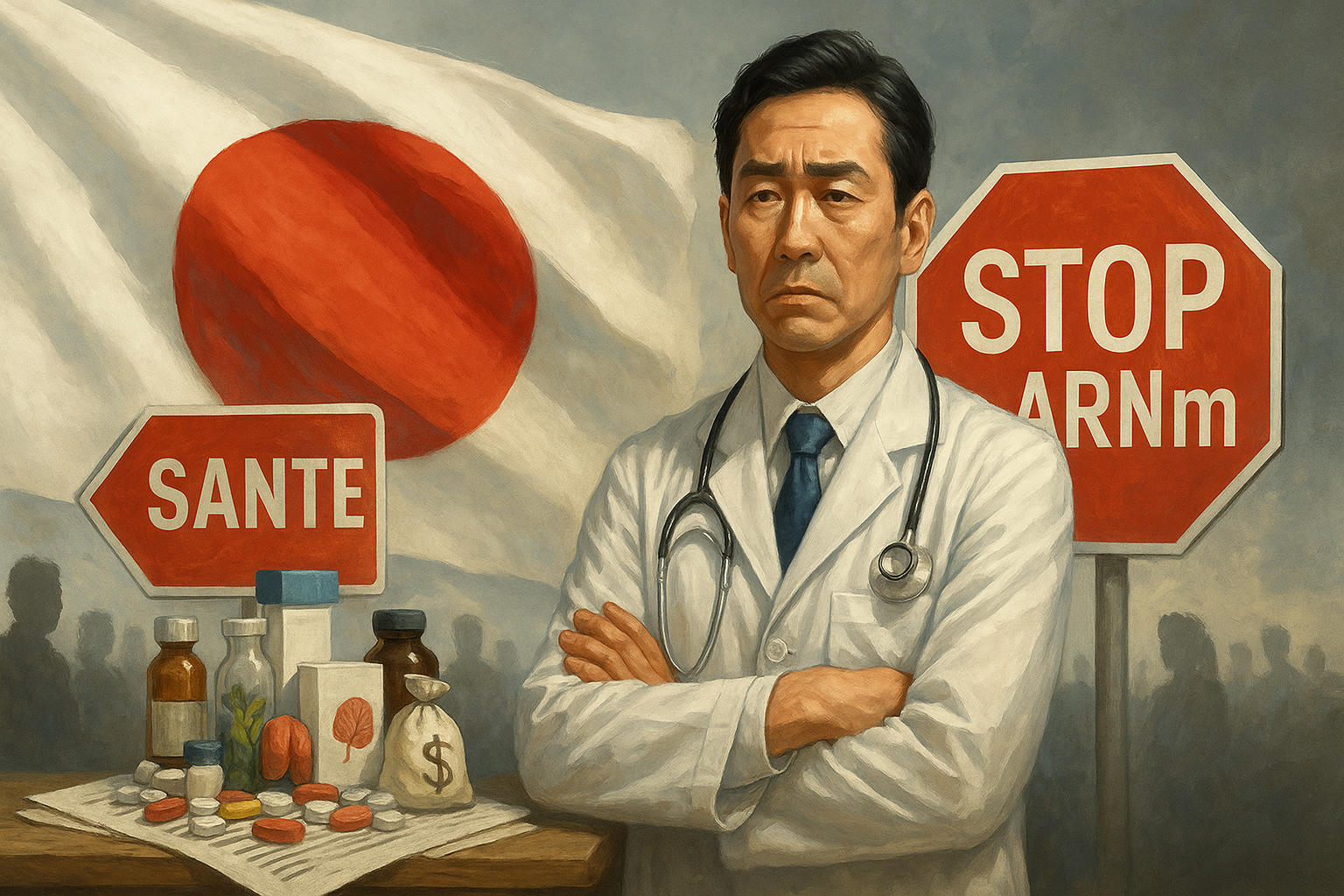 Arrêt des vaccins ARNm au Japon?