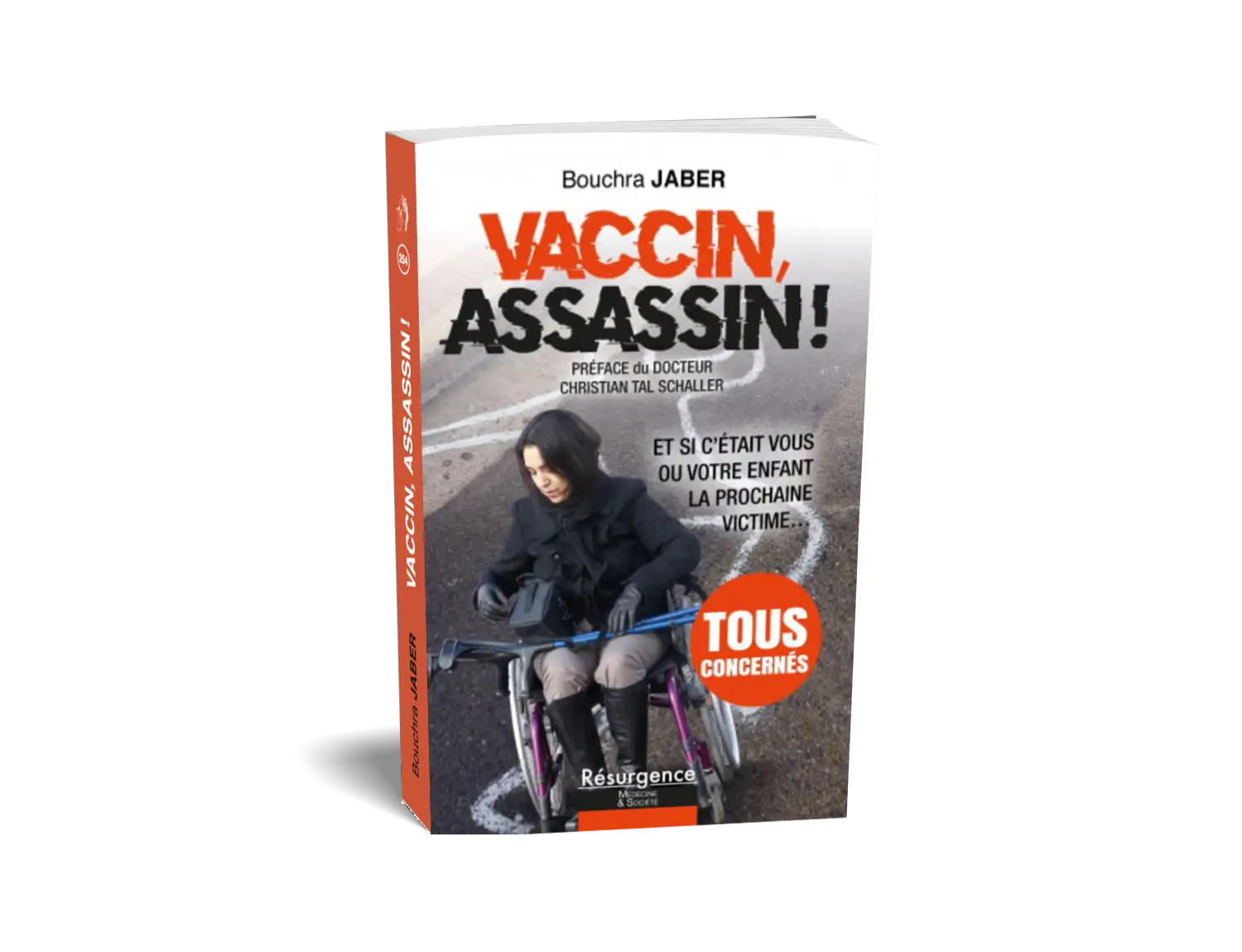 Livre "Vaccin, Assassin!"
