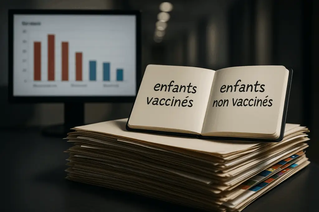Etude sur les enfants vaccinés VS enfants non vaccinés