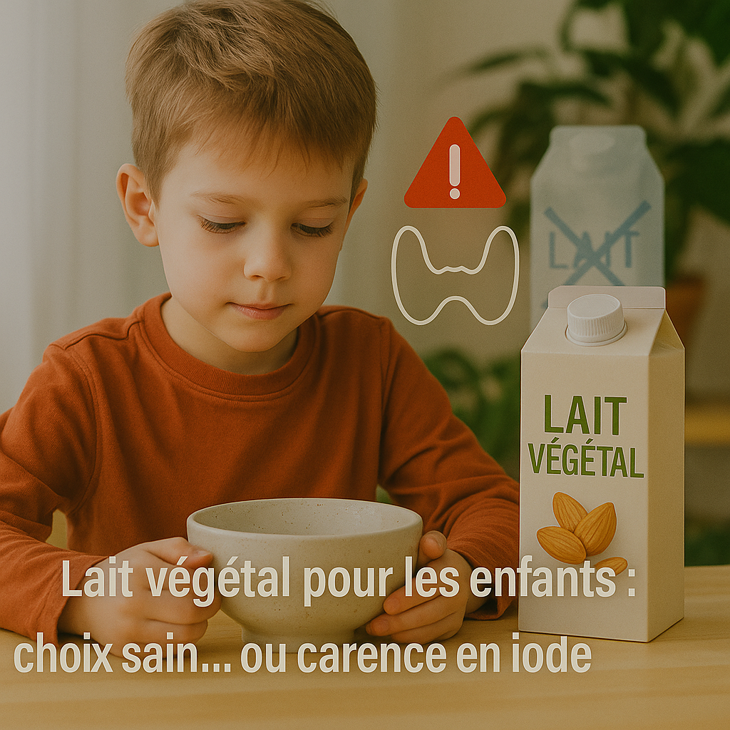 Carences en iode avec les laits végétaux