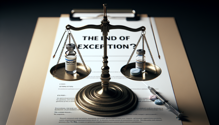 fin du traitement d'exception pour les vaccins