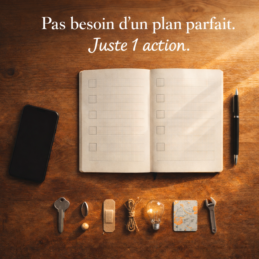 Inspirations pour 2026: une action à la fois!