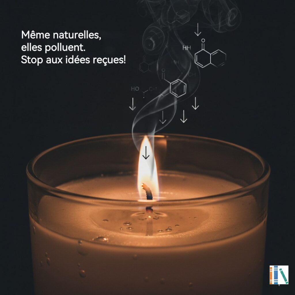 Pollution intérieure de votre maison avec les bougies