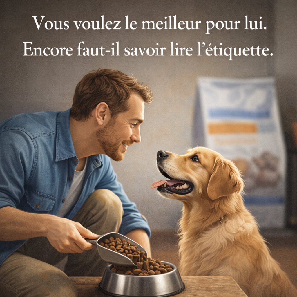Vous voulez leur acheter les meilleures croquettes? Apprenez à lire l'étiquette
