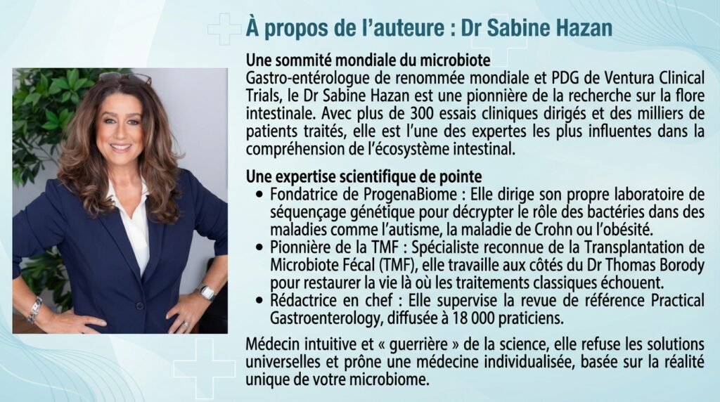 Dr Sabine Hazan, auteure de "Parlons M*rde"
