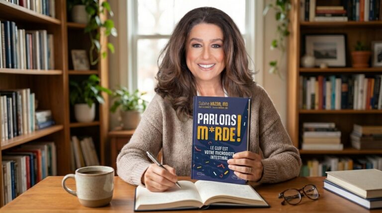 Sabine Hazan présente son livre "Parlons M*rde"