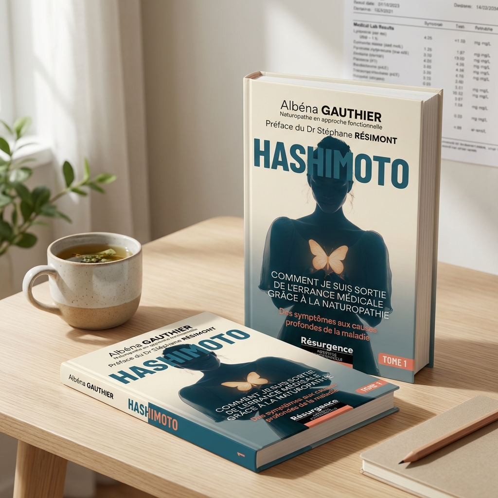 Livre "Hashimoto: comment je suis sortie de l'errance médicale grâce à la naturopathie"