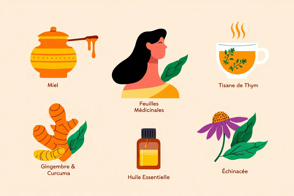 Remèdes naturels pour l'immunité