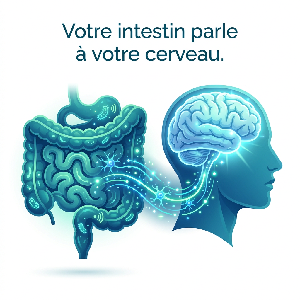Votre intestin parle à votre cerveau
