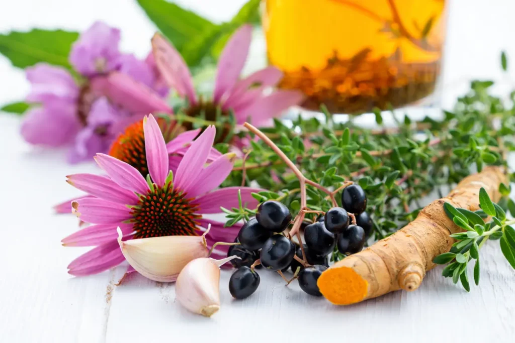 Plantes médicinales anti-infectieuses fraîches