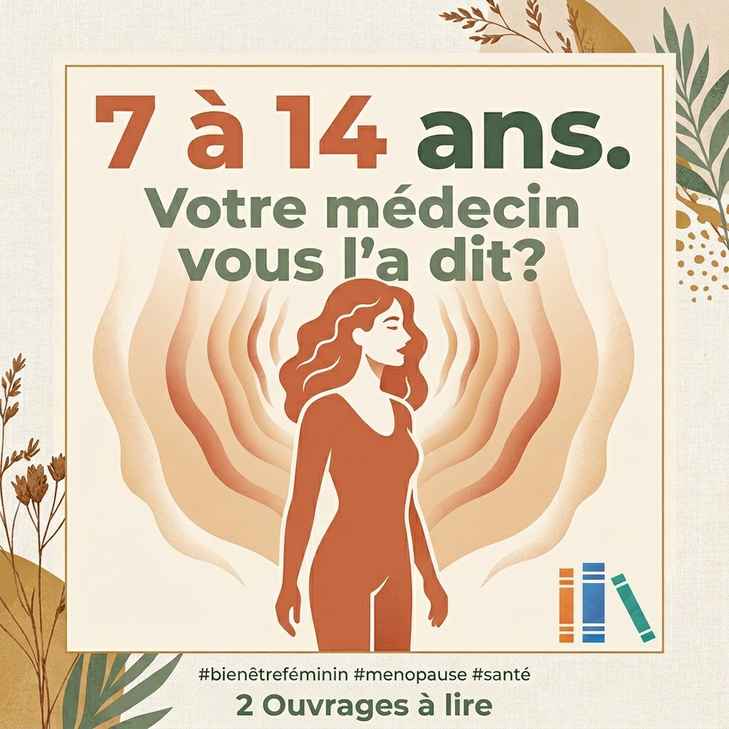 Ménopause: 7 à 14 ans