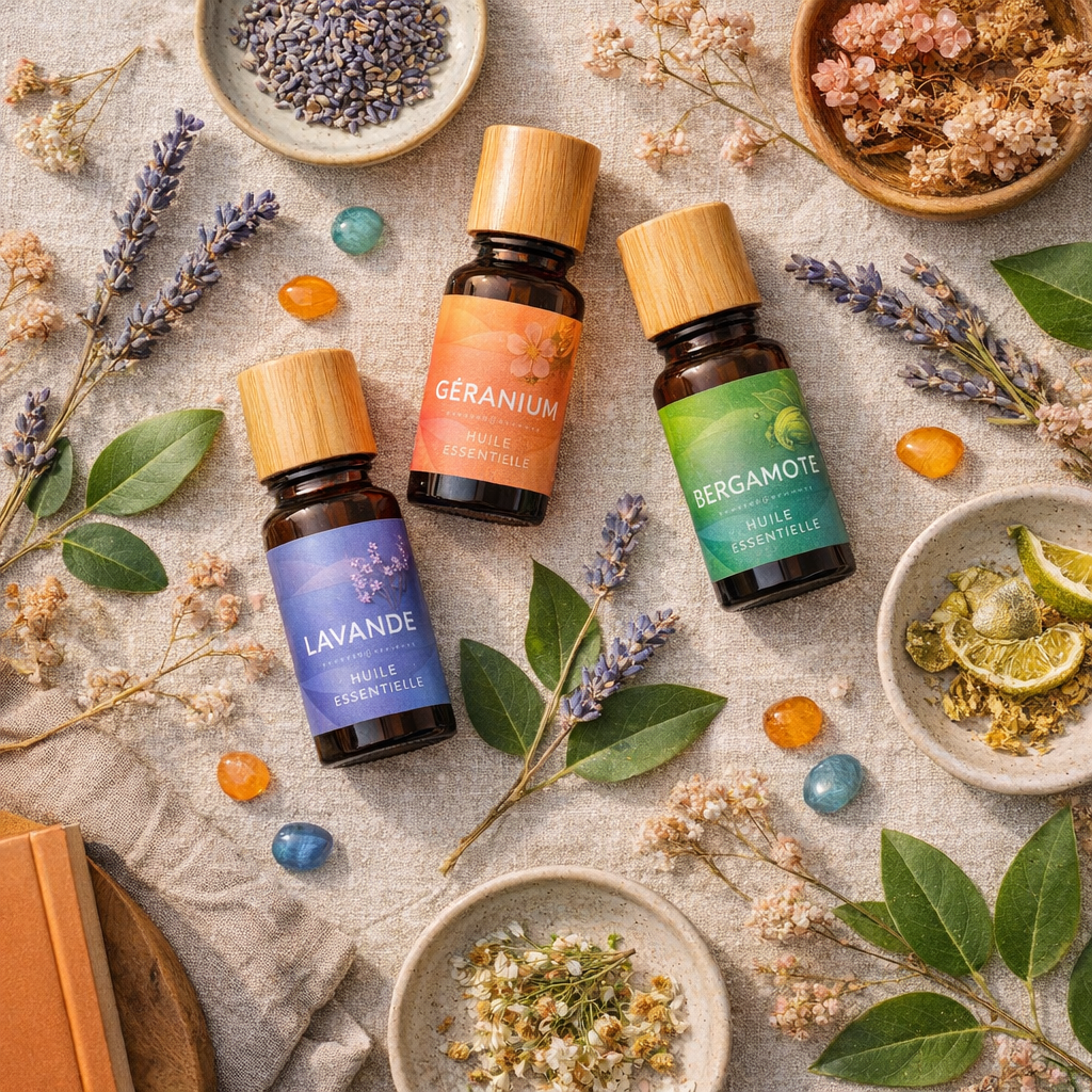 Huiles essentielles naturelles et ménopause