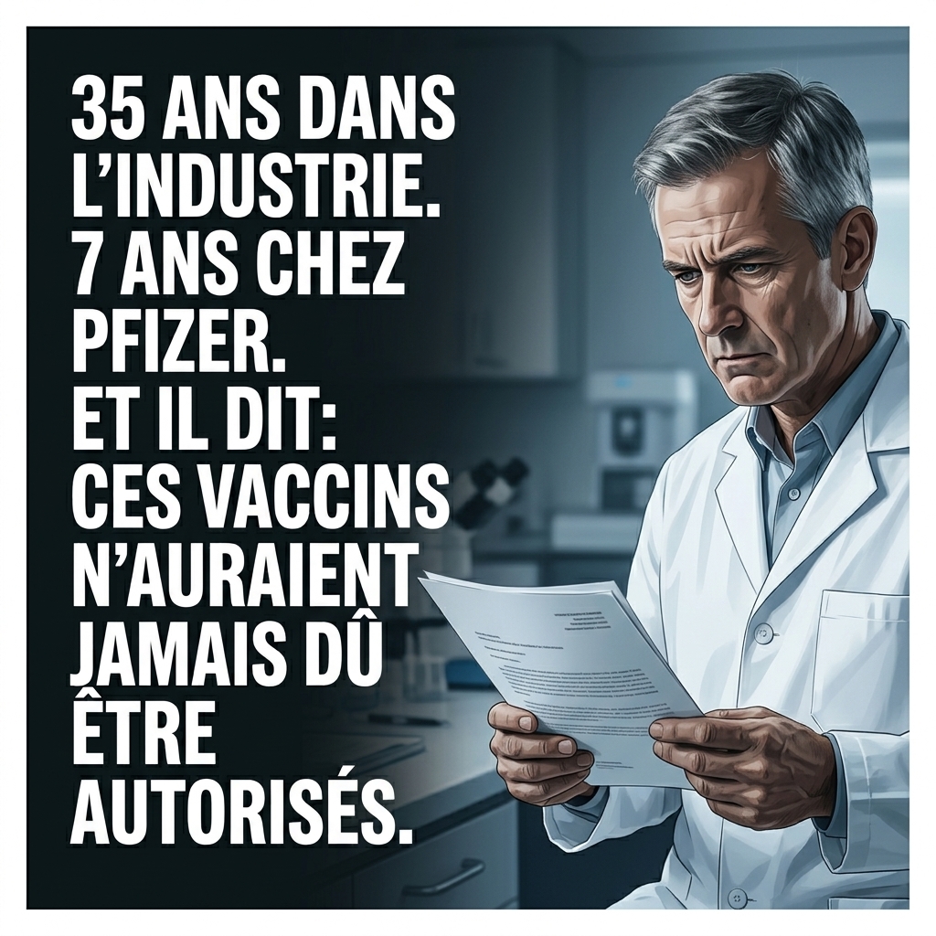 Témoignage d'un ancien toxicologue de chez Pfizer