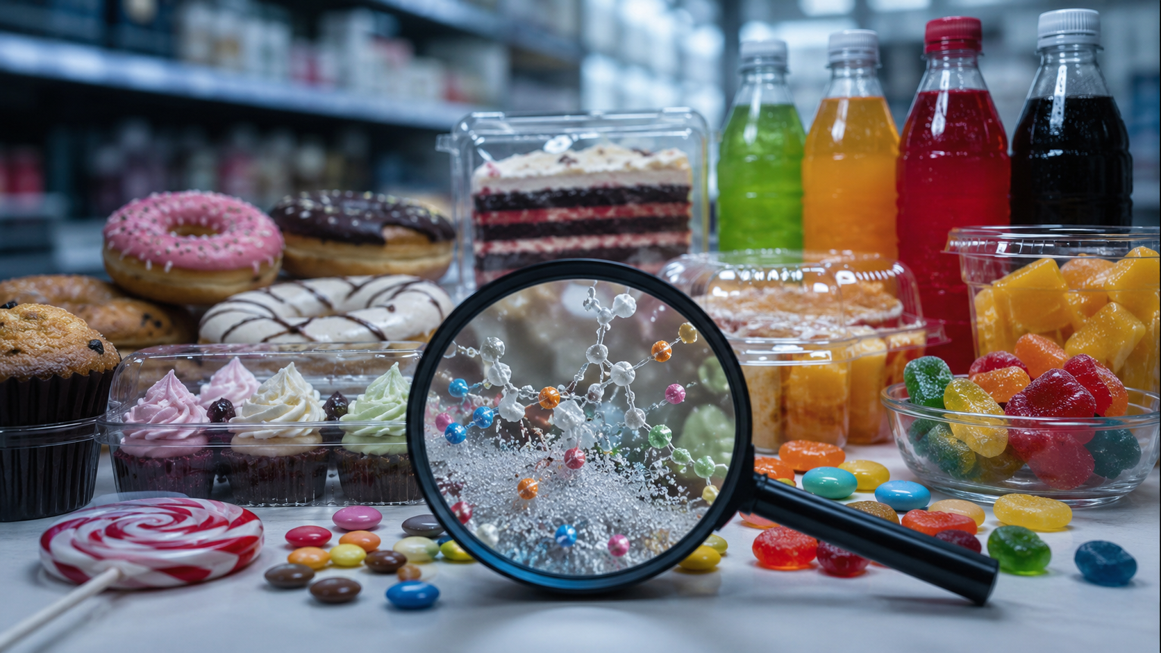 Colorants alimentaires dans les produits ultra-transformés : additifs à éviter