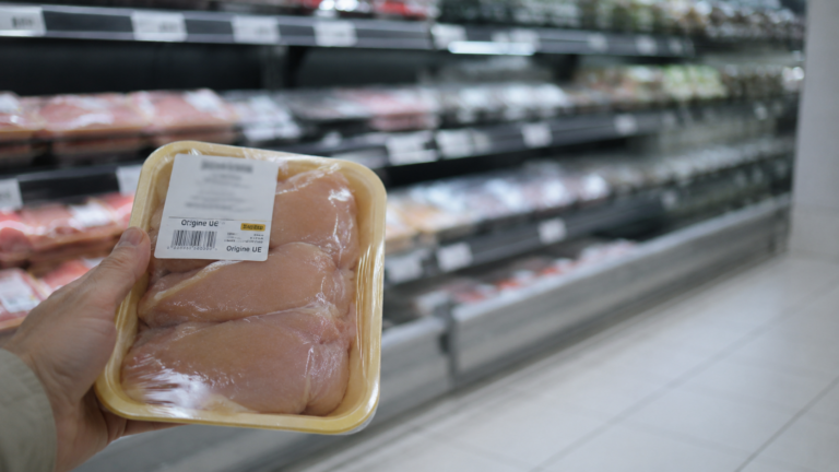 Poulet importé en France