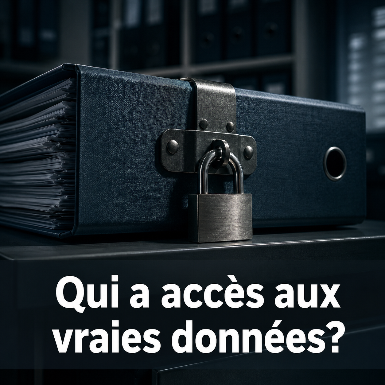 Illustration sur l'accès aux données vaccinales et leur verrouillage