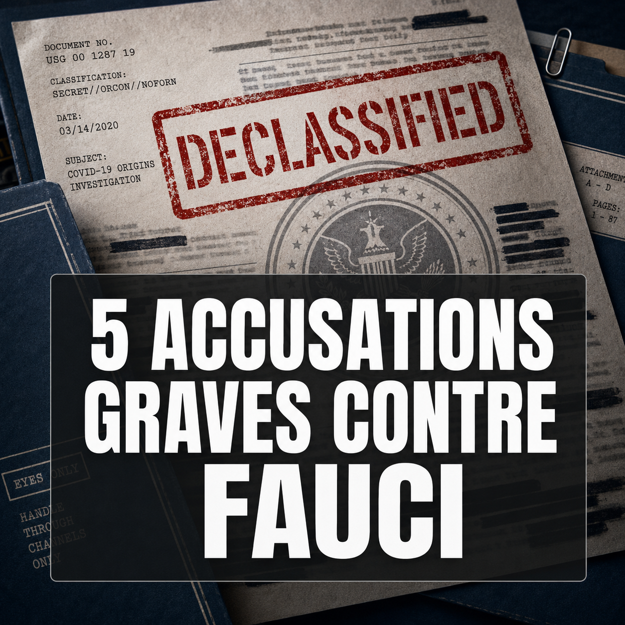 5 accusations de Tulsi Gabbard contre Anthony Fauci sur l'origine du Covid-19