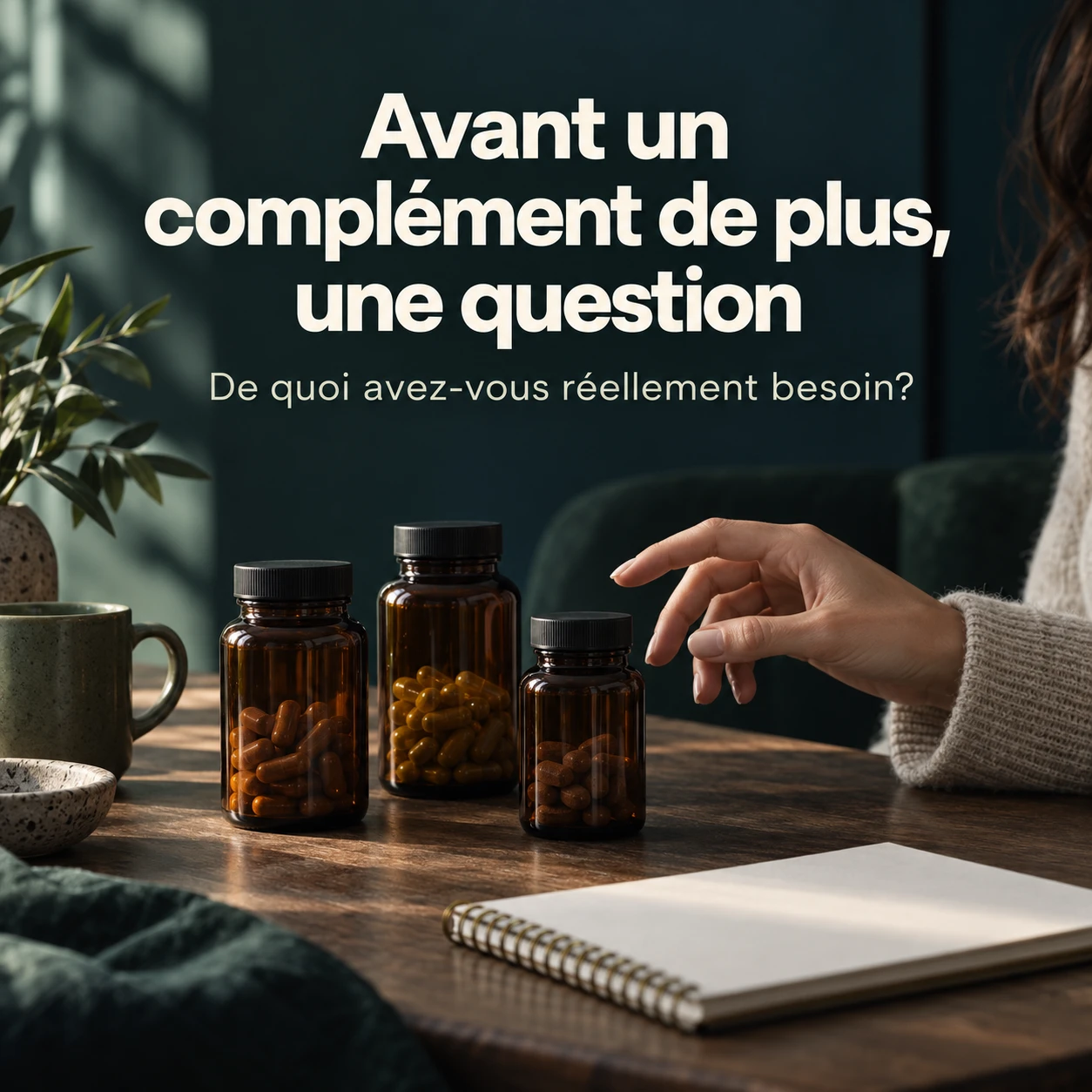 Avant un complément de plus, une question: de quoi avez-vous réellement besoin?