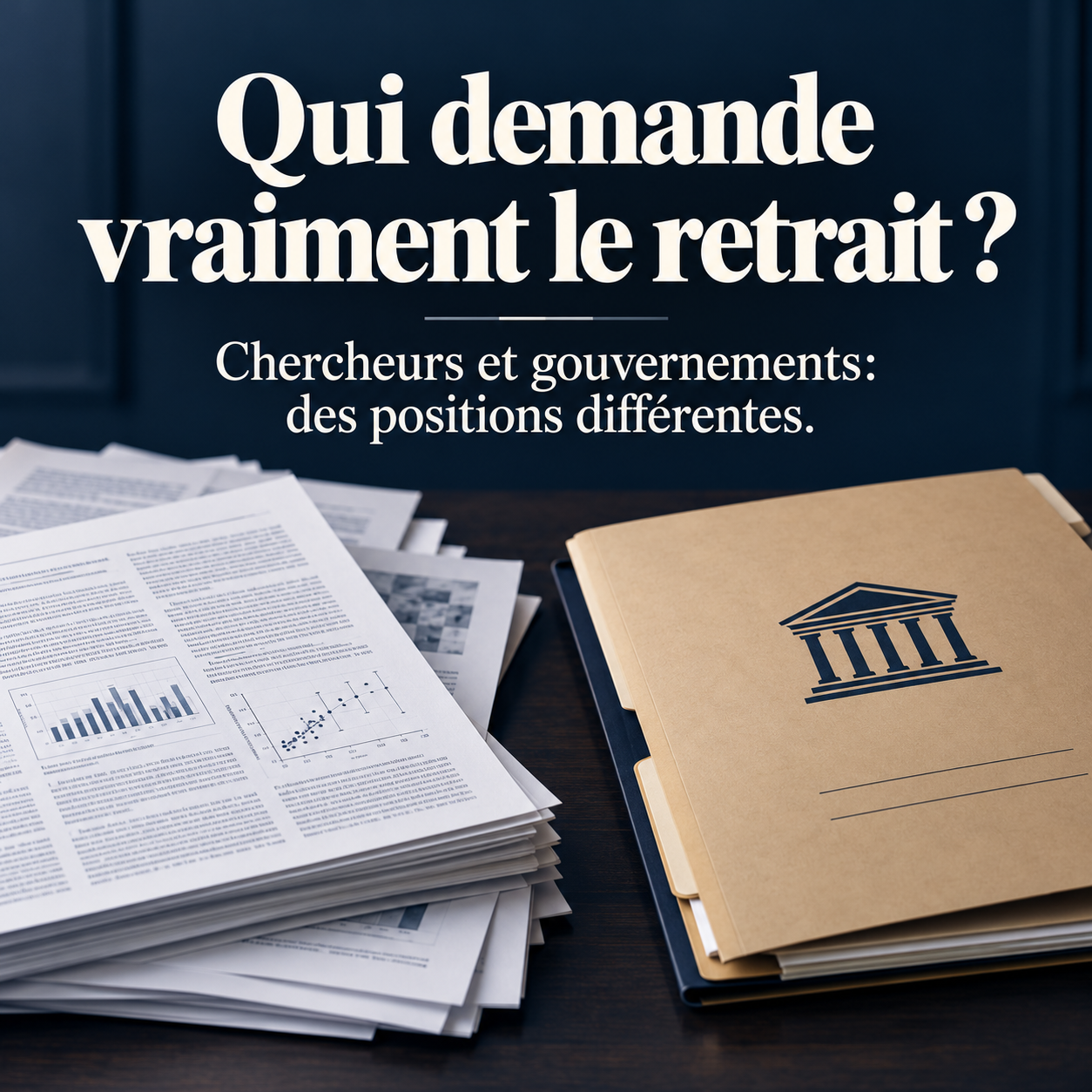 Qui demande vraiment le retrait? Chercheurs et gouvernements: des positions différentes