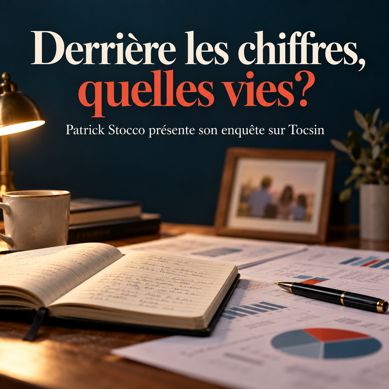 Derrière les chiffres, quelles vies? Patrick Stocco présente son enquête sur Tocsin
